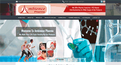 Desktop Screenshot of ambiencepharma.com